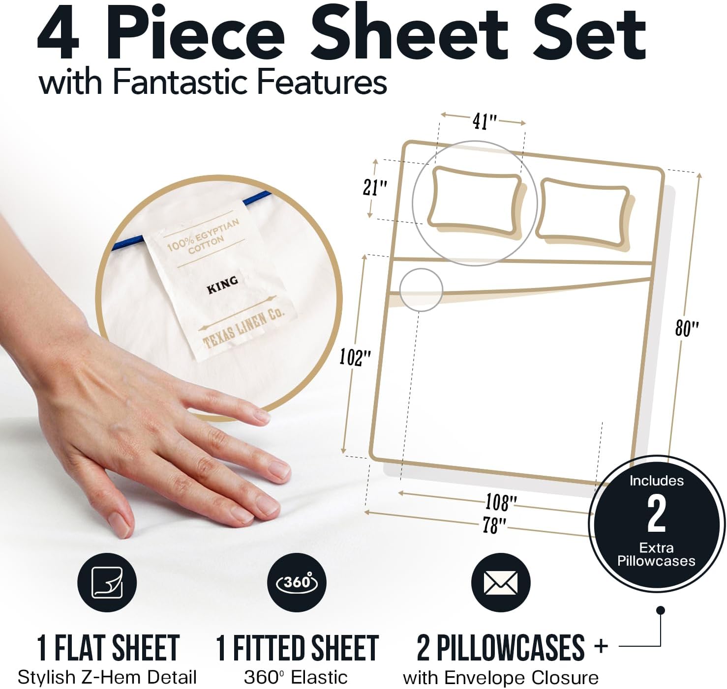 Texas Linen Co Sheets Image 2