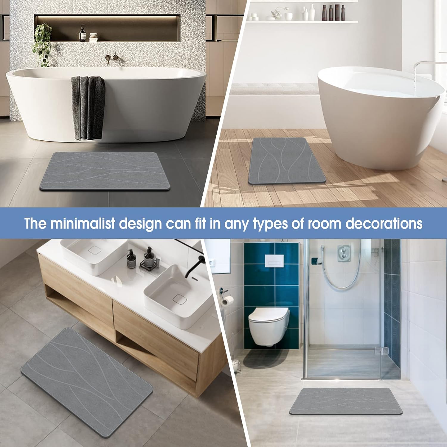 Stone Bath Mat Image 4