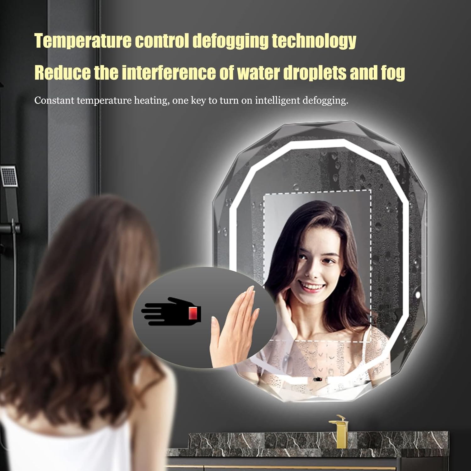 LED Bathroom Mirror Image 2