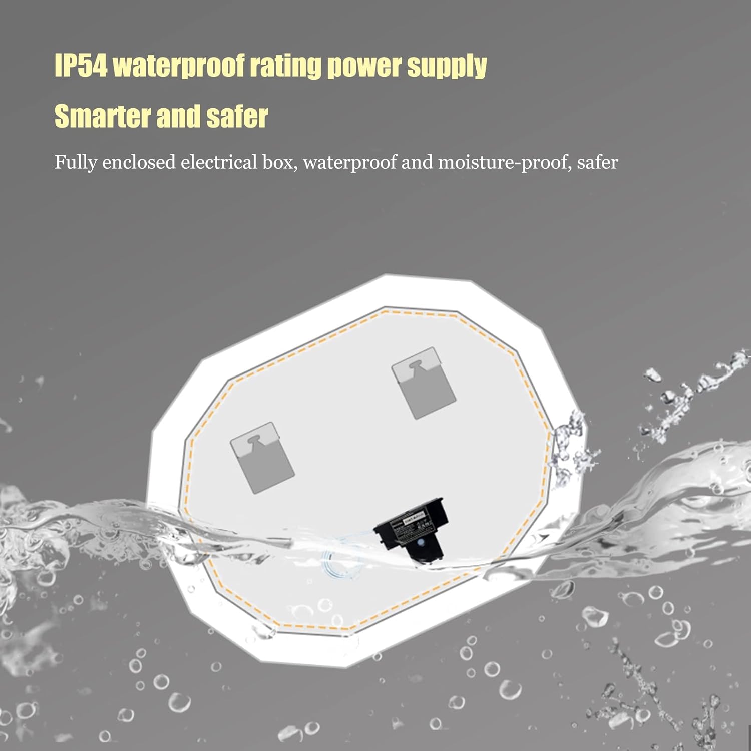 LED Bathroom Mirror Image 6