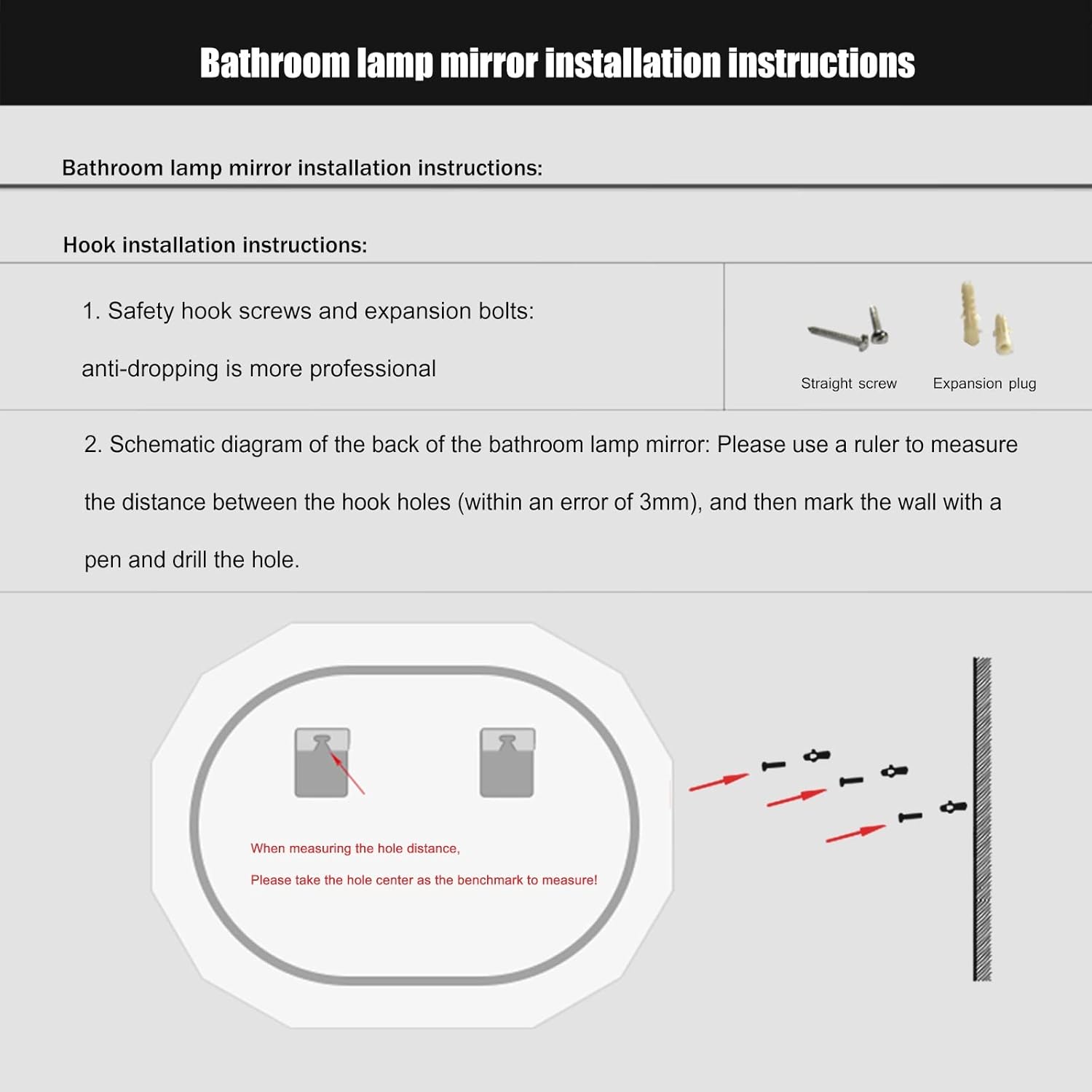 LED Bathroom Mirror Image 7