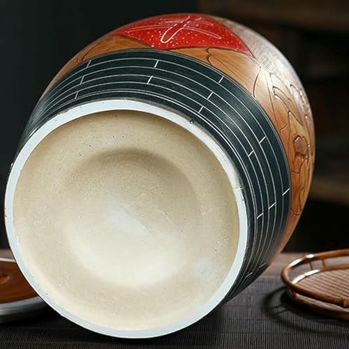 Traditional Ceramic Rice Jar