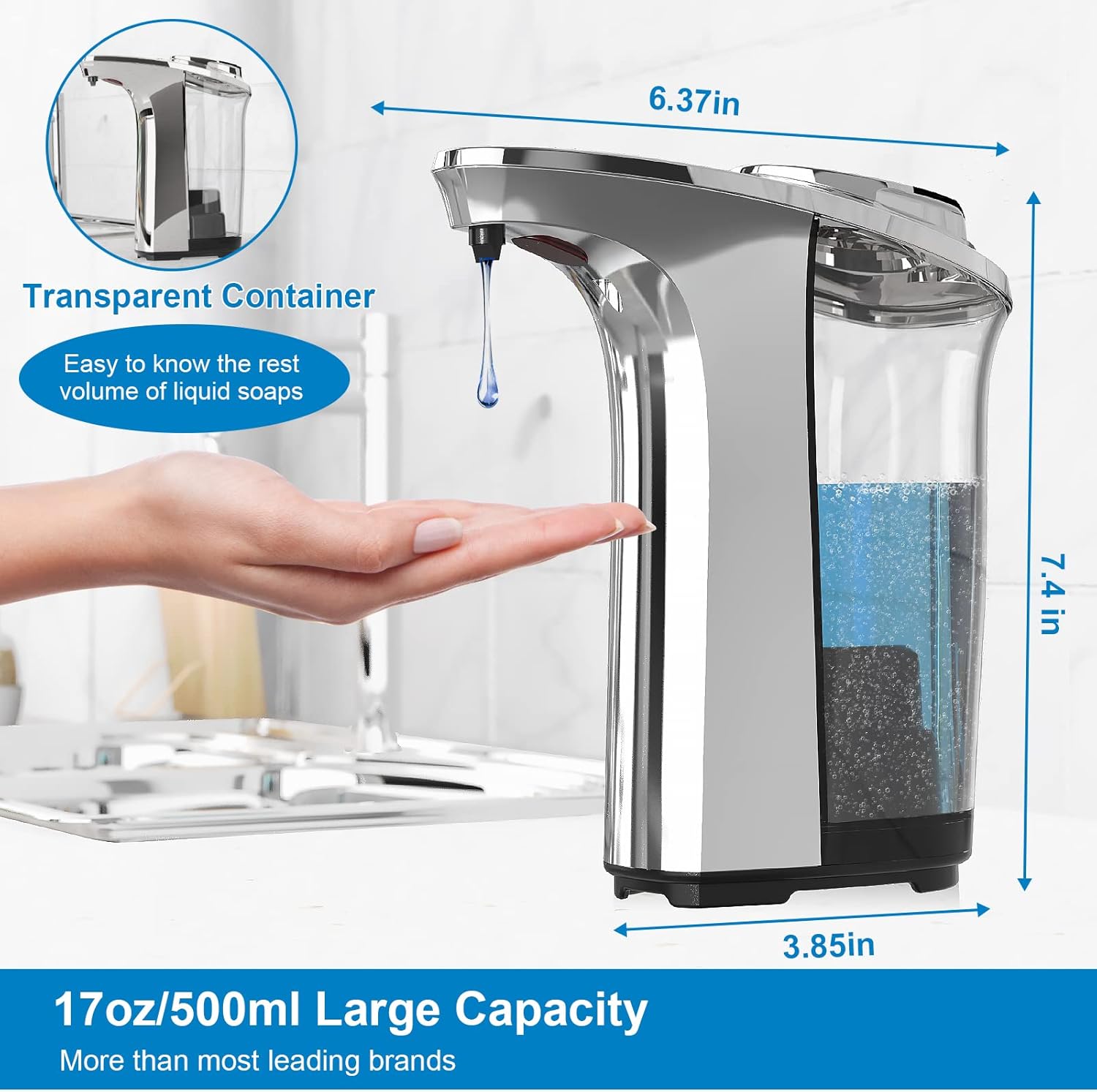 Automatic Soap Dispenser Image 2